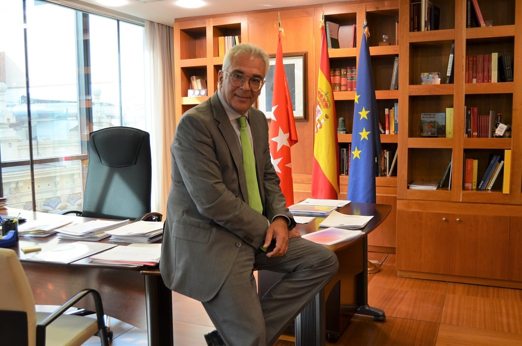 Carlos Izquierdo, consejero de Administración Local y Digitalización de la Comunidad de Madrid