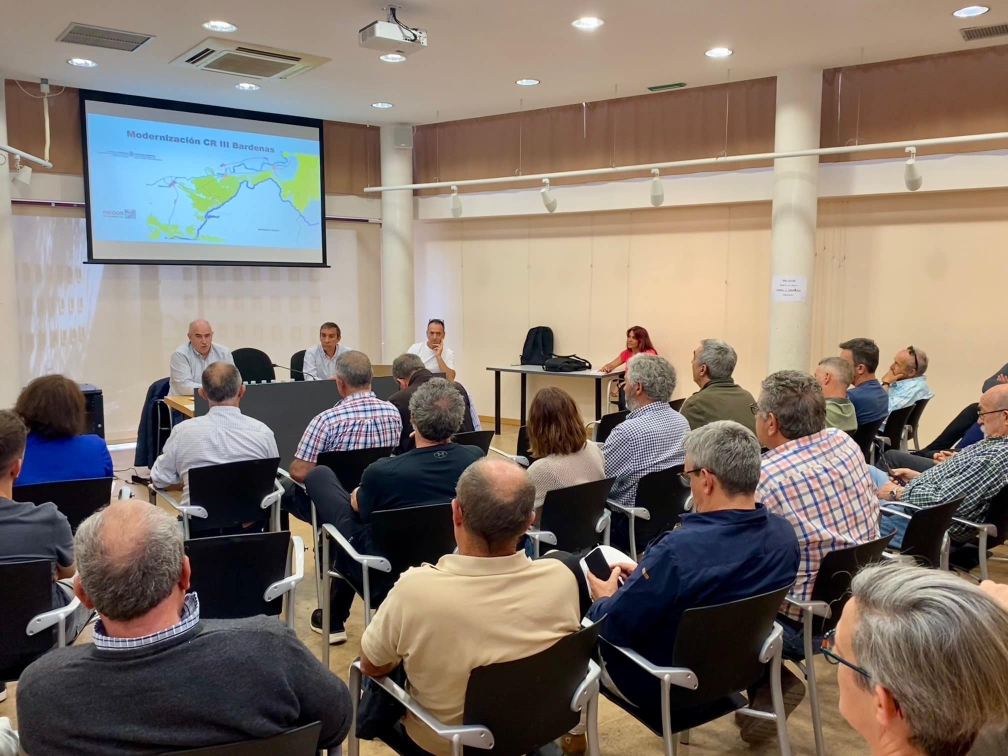 Navarra sigue impulsando la modernización de los regadíos