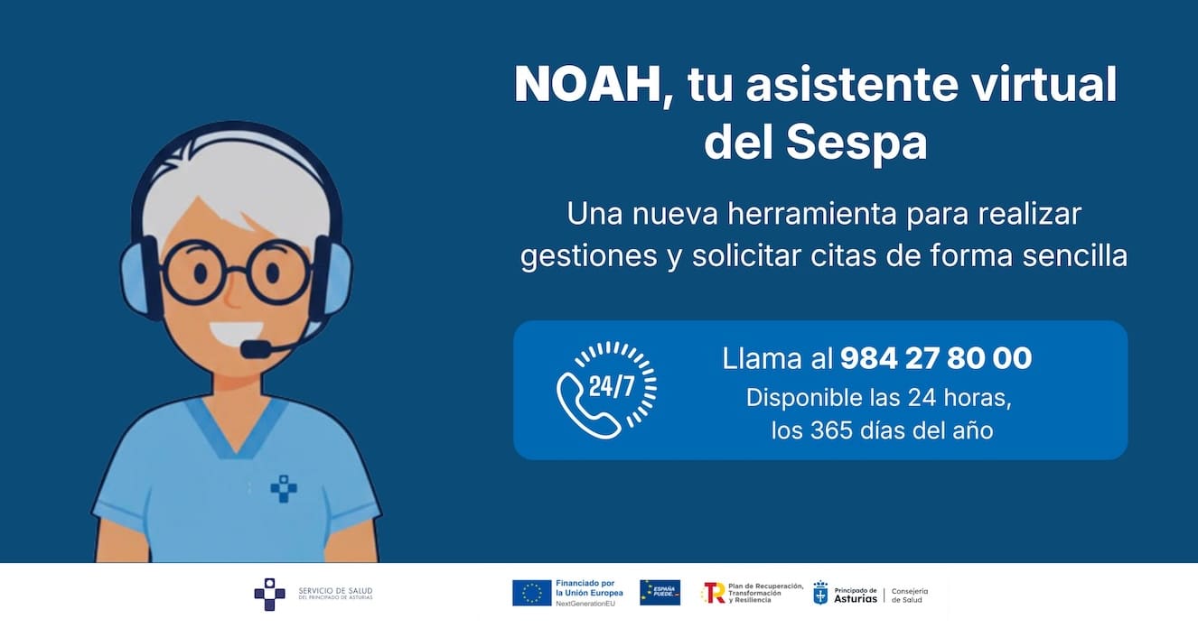 El Sespa amplía el uso de Noah de la atención primaria